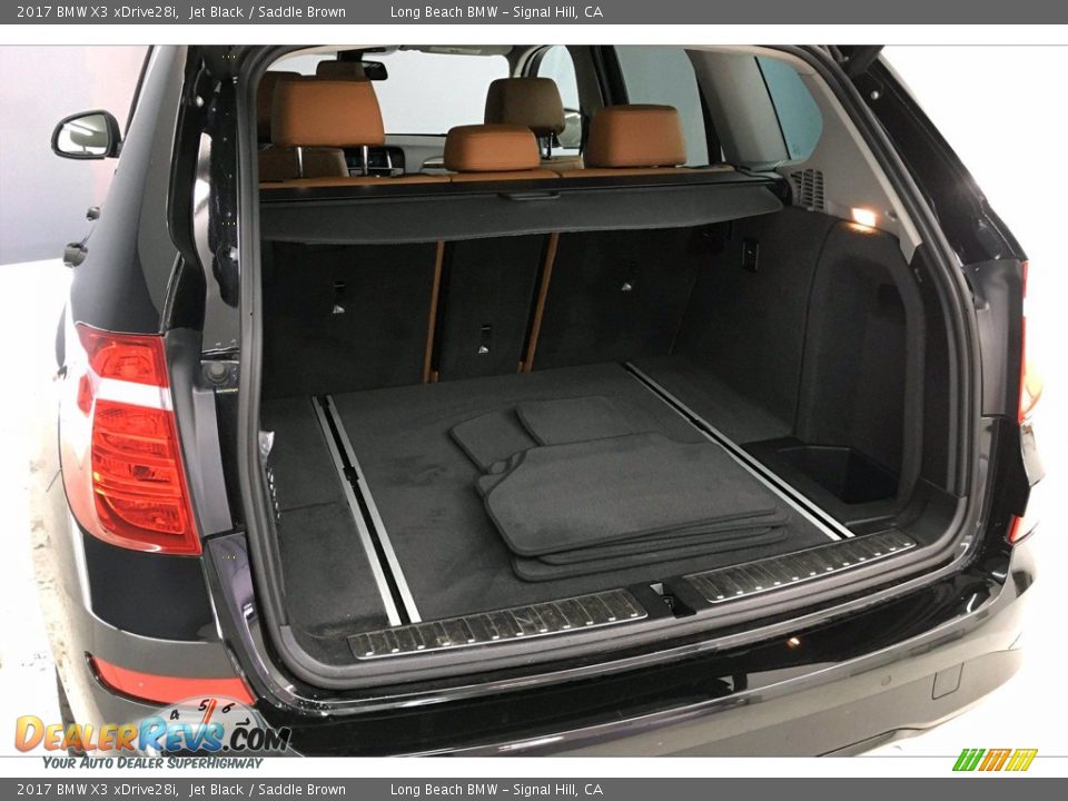 2017 BMW X3 xDrive28i Jet Black / Saddle Brown Photo #32