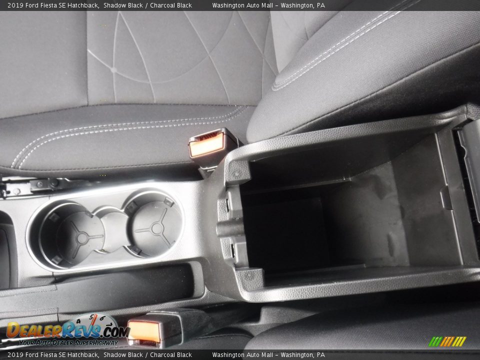 2019 Ford Fiesta SE Hatchback Shadow Black / Charcoal Black Photo #21