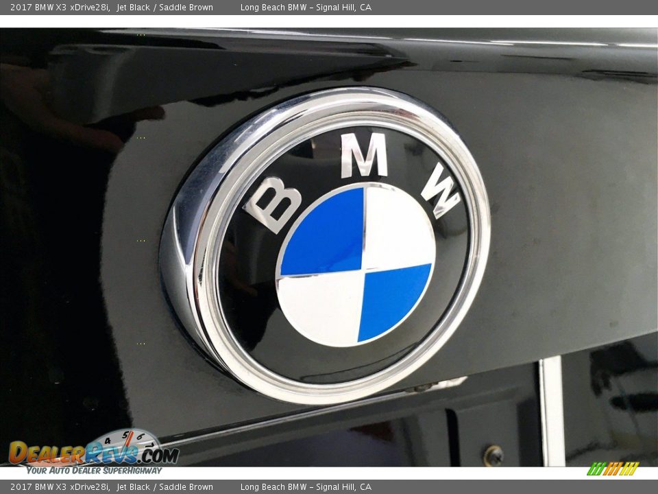 2017 BMW X3 xDrive28i Jet Black / Saddle Brown Photo #34