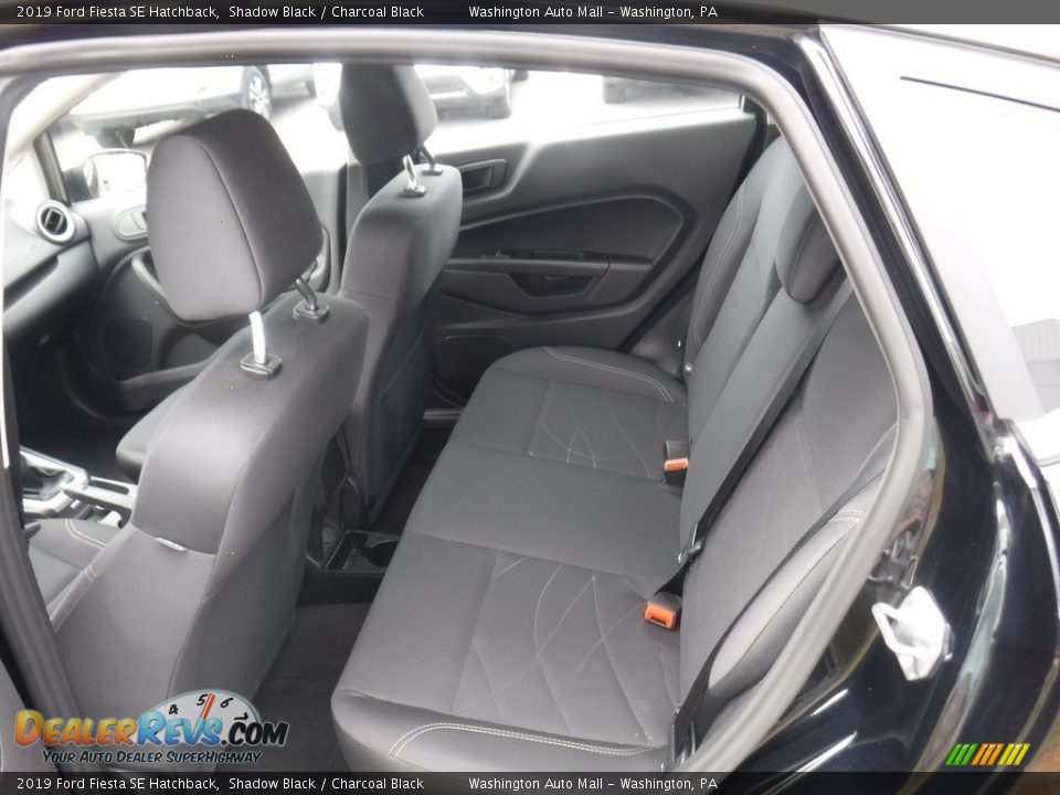 2019 Ford Fiesta SE Hatchback Shadow Black / Charcoal Black Photo #23