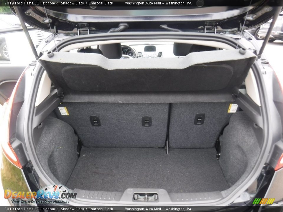 2019 Ford Fiesta SE Hatchback Shadow Black / Charcoal Black Photo #24