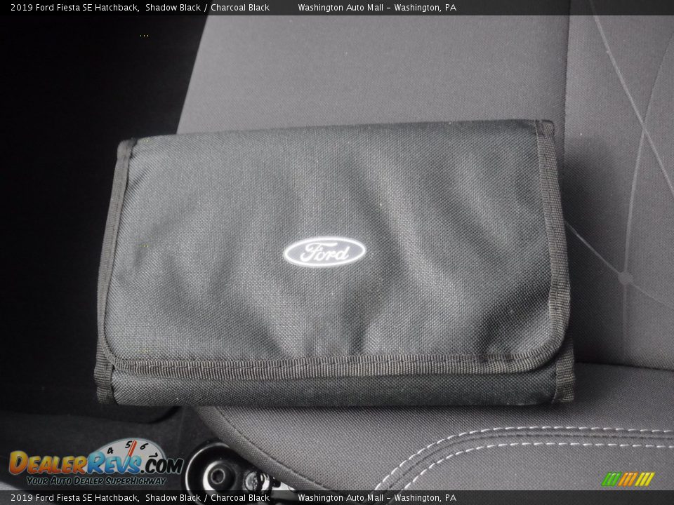 2019 Ford Fiesta SE Hatchback Shadow Black / Charcoal Black Photo #25
