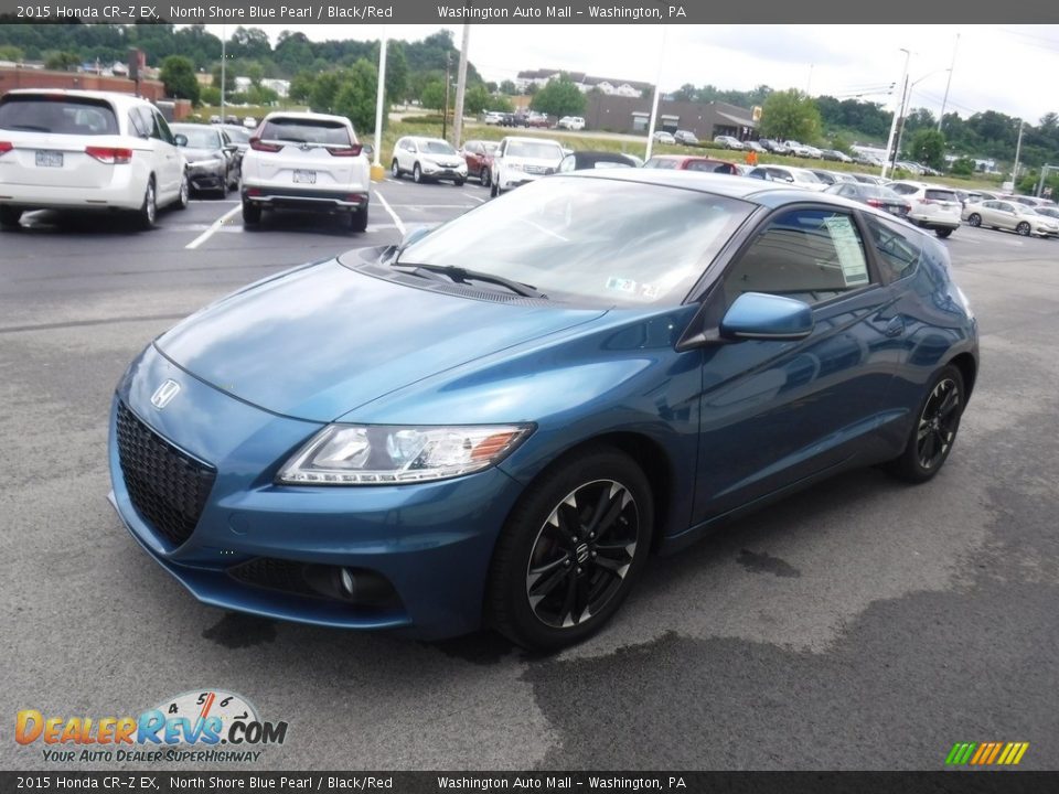 North Shore Blue Pearl 2015 Honda CR-Z EX Photo #5