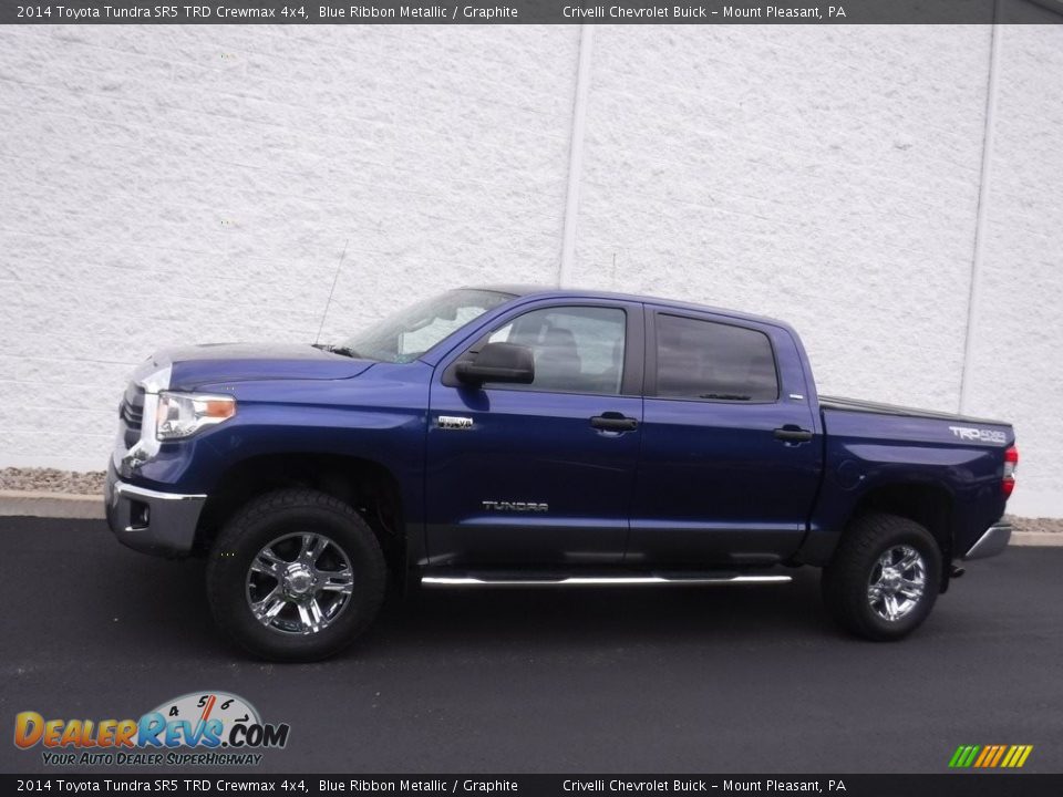 Blue Ribbon Metallic 2014 Toyota Tundra SR5 TRD Crewmax 4x4 Photo #2