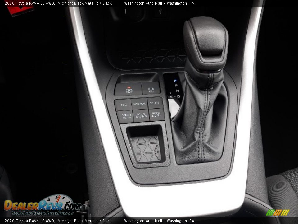 2020 Toyota RAV4 LE AWD Midnight Black Metallic / Black Photo #13