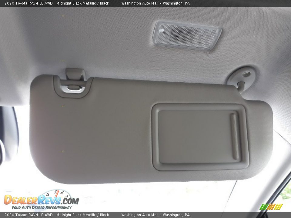 2020 Toyota RAV4 LE AWD Midnight Black Metallic / Black Photo #16