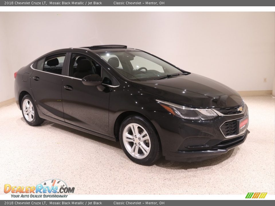 2018 Chevrolet Cruze LT Mosaic Black Metallic / Jet Black Photo #1