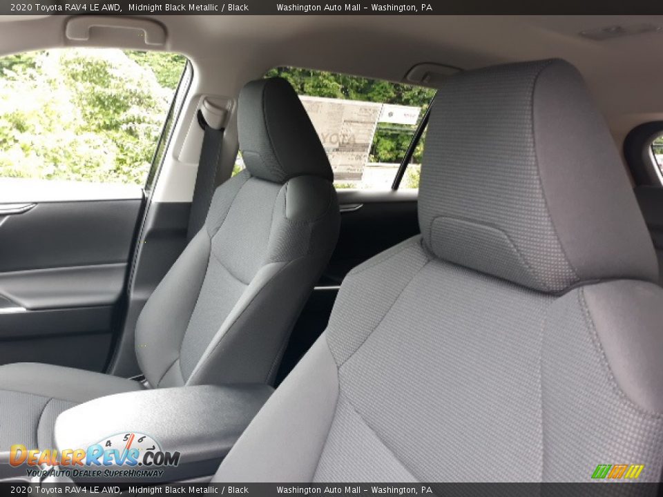 2020 Toyota RAV4 LE AWD Midnight Black Metallic / Black Photo #18