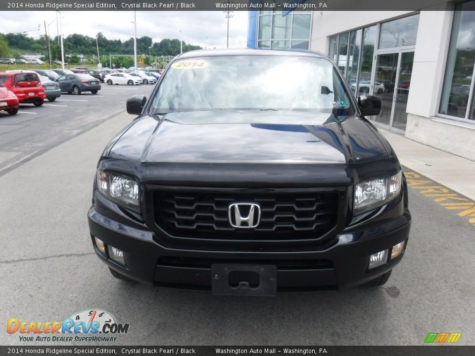 2014 Honda Ridgeline Special Edition Crystal Black Pearl / Black Photo #6