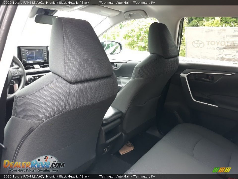 2020 Toyota RAV4 LE AWD Midnight Black Metallic / Black Photo #22