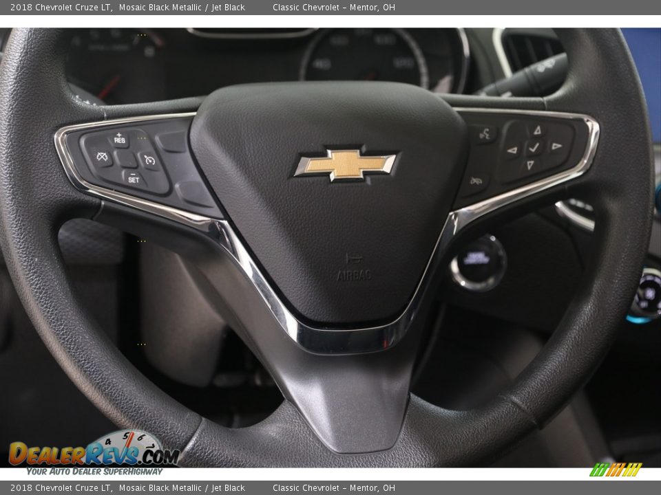 2018 Chevrolet Cruze LT Mosaic Black Metallic / Jet Black Photo #7