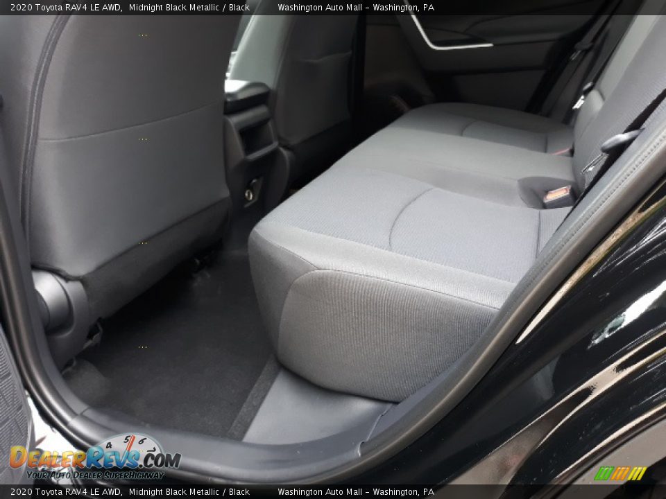 2020 Toyota RAV4 LE AWD Midnight Black Metallic / Black Photo #25