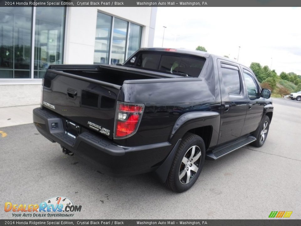 2014 Honda Ridgeline Special Edition Crystal Black Pearl / Black Photo #11