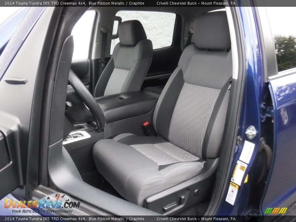 Front Seat of 2014 Toyota Tundra SR5 TRD Crewmax 4x4 Photo #18