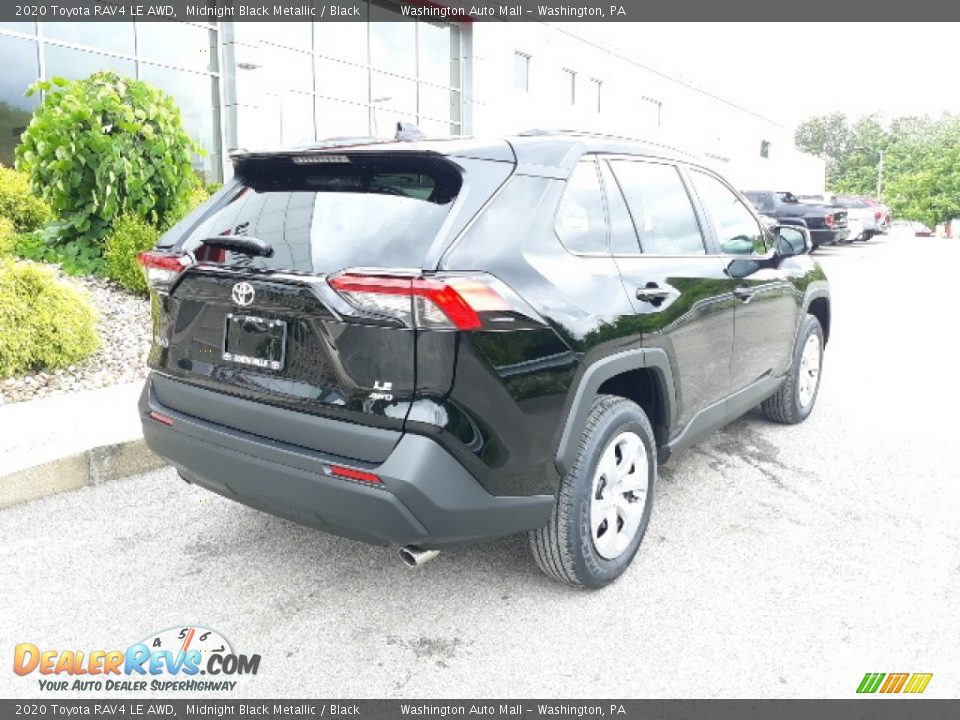 2020 Toyota RAV4 LE AWD Midnight Black Metallic / Black Photo #29