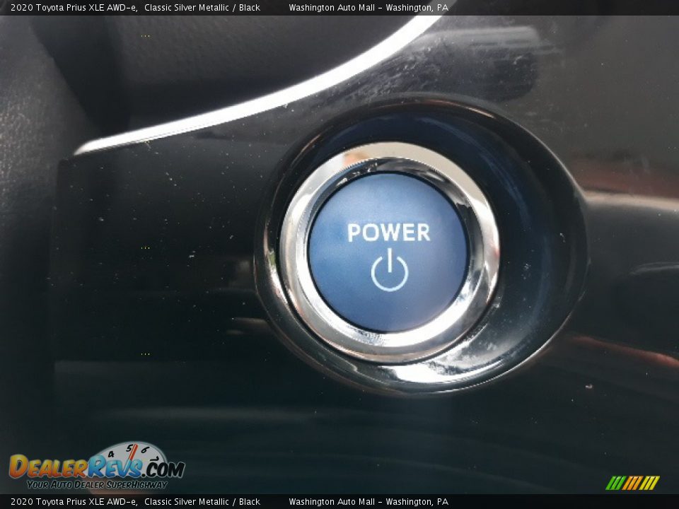 2020 Toyota Prius XLE AWD-e Classic Silver Metallic / Black Photo #11