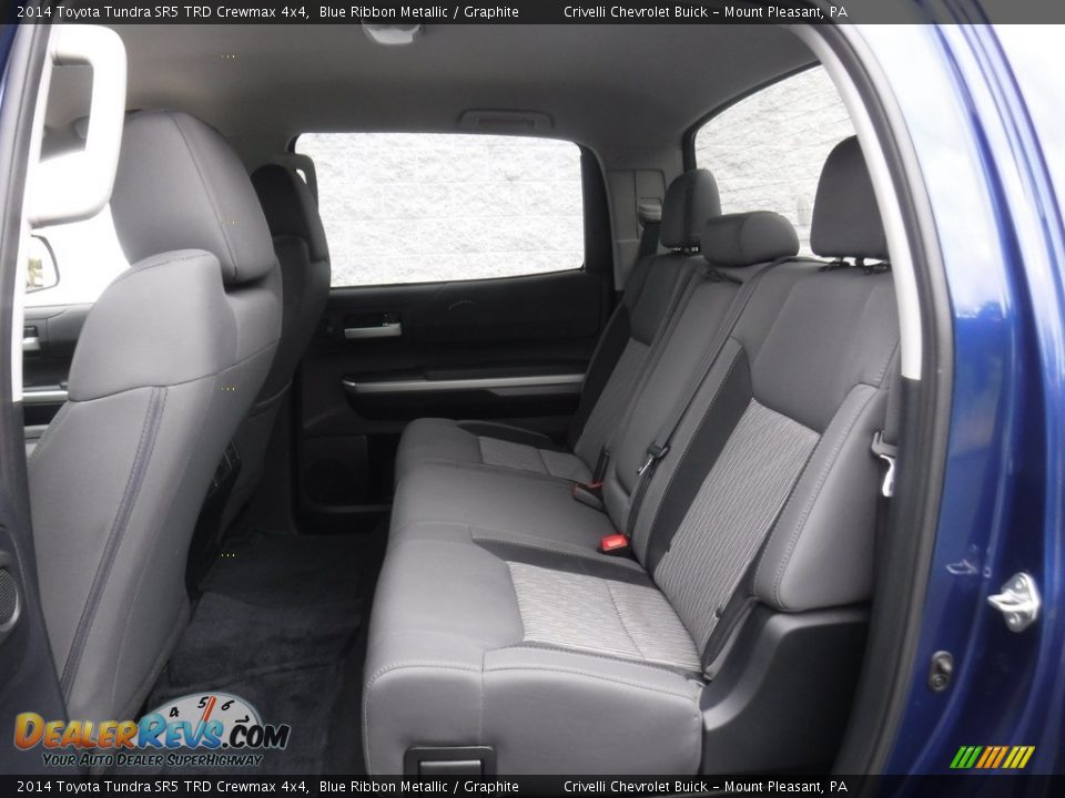 Rear Seat of 2014 Toyota Tundra SR5 TRD Crewmax 4x4 Photo #34