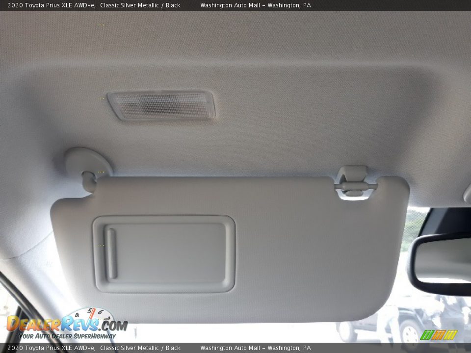 2020 Toyota Prius XLE AWD-e Classic Silver Metallic / Black Photo #14