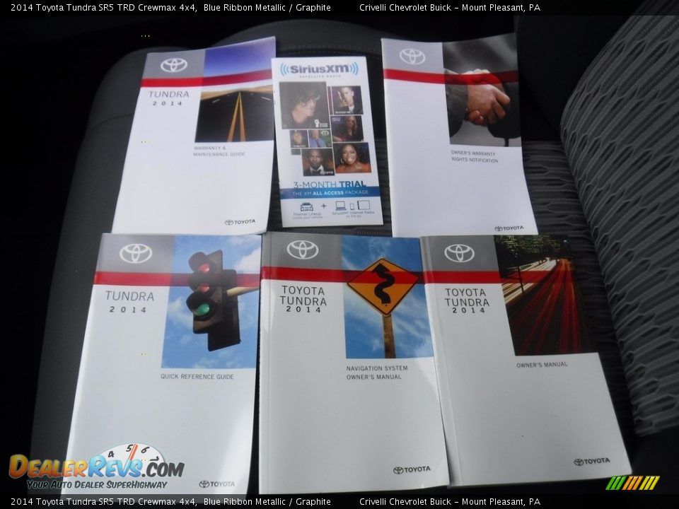 Books/Manuals of 2014 Toyota Tundra SR5 TRD Crewmax 4x4 Photo #36