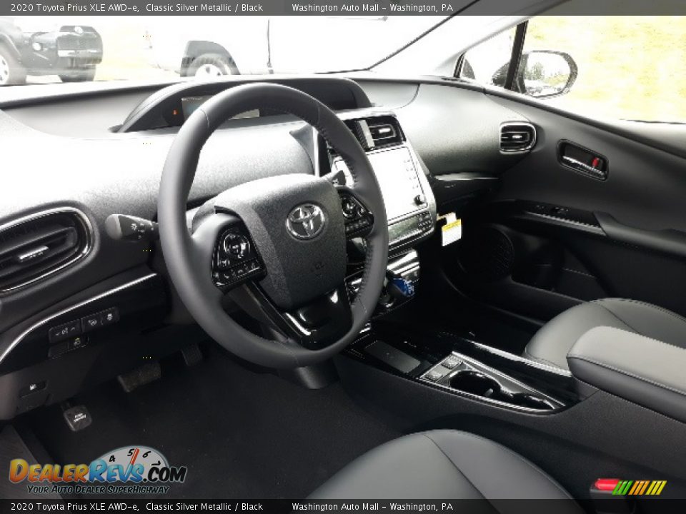 2020 Toyota Prius XLE AWD-e Classic Silver Metallic / Black Photo #17