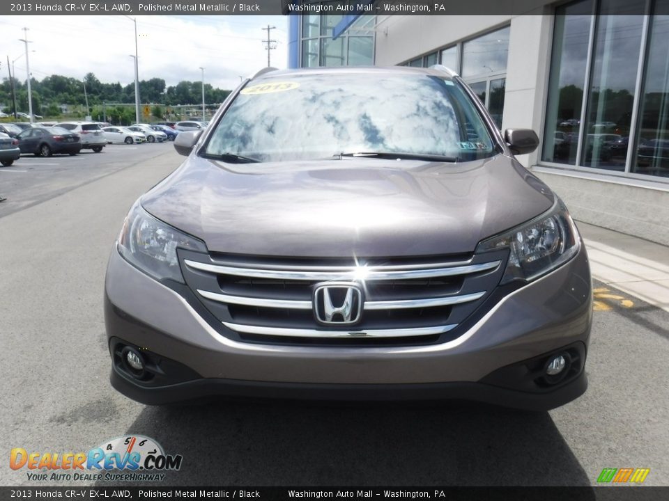 2013 Honda CR-V EX-L AWD Polished Metal Metallic / Black Photo #5