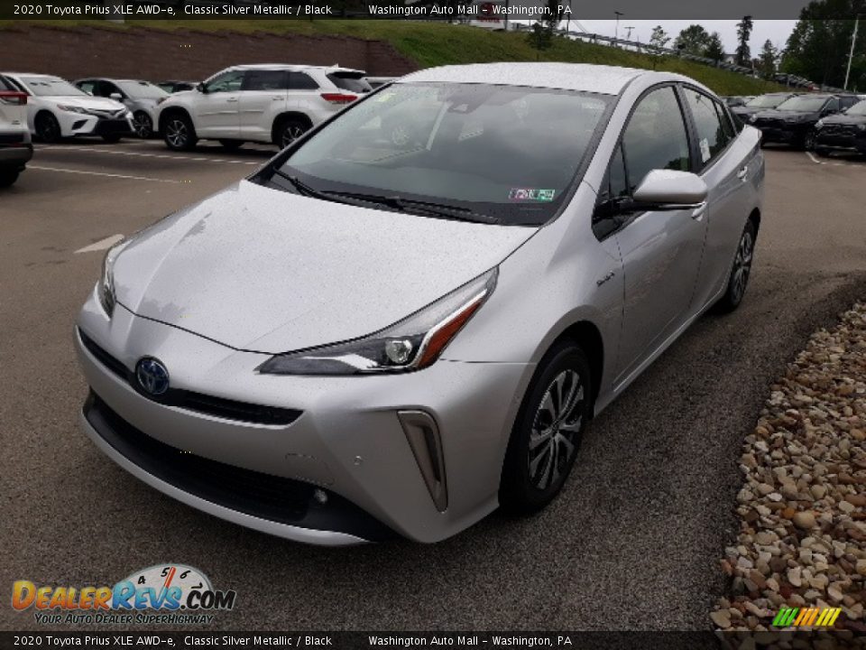 2020 Toyota Prius XLE AWD-e Classic Silver Metallic / Black Photo #21