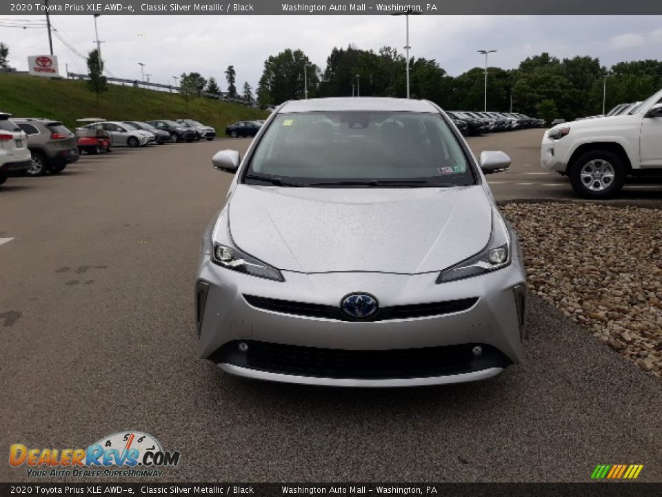2020 Toyota Prius XLE AWD-e Classic Silver Metallic / Black Photo #22