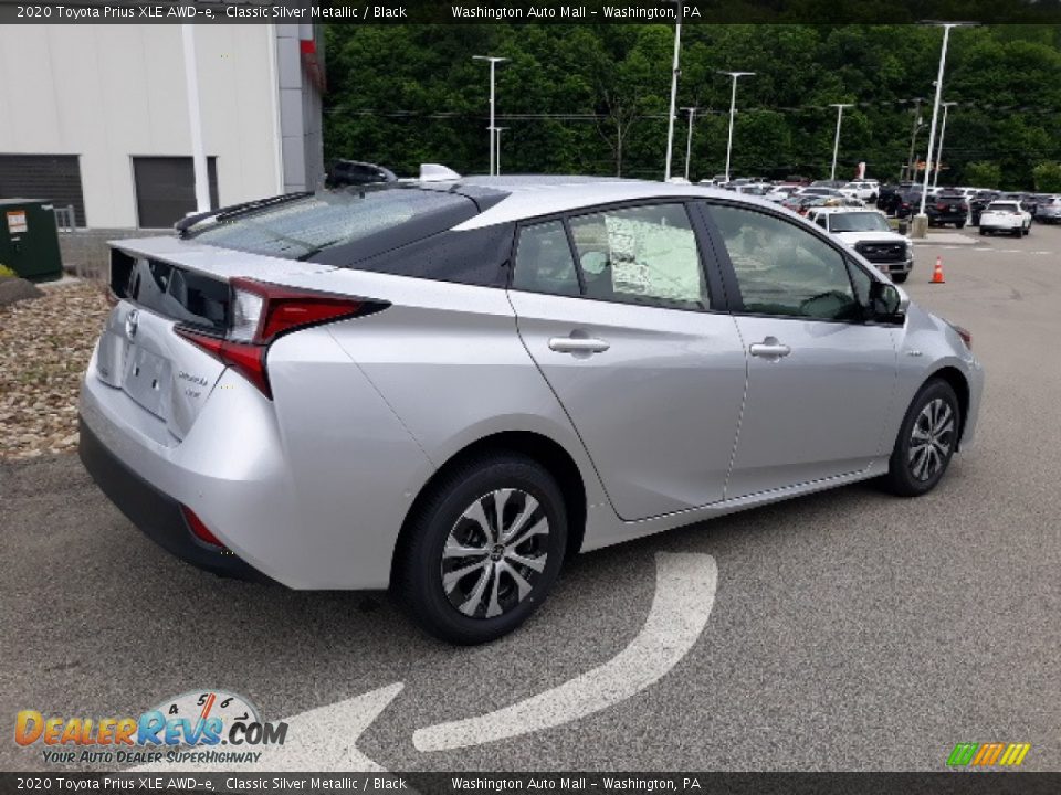 2020 Toyota Prius XLE AWD-e Classic Silver Metallic / Black Photo #24