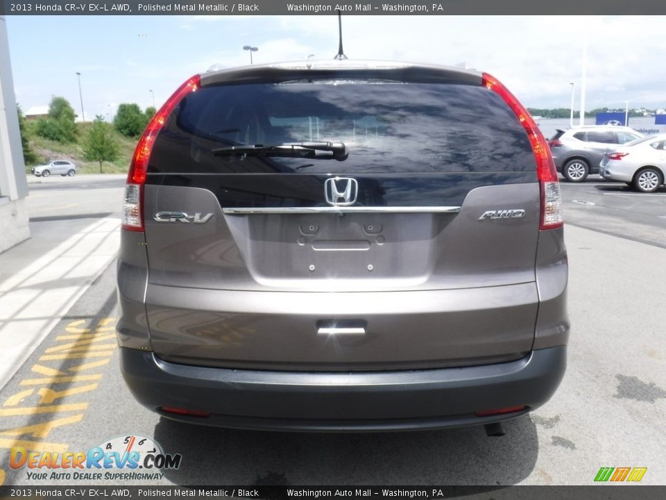 2013 Honda CR-V EX-L AWD Polished Metal Metallic / Black Photo #8
