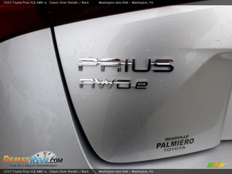 2020 Toyota Prius XLE AWD-e Classic Silver Metallic / Black Photo #26
