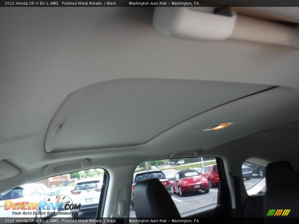 2013 Honda CR-V EX-L AWD Polished Metal Metallic / Black Photo #11