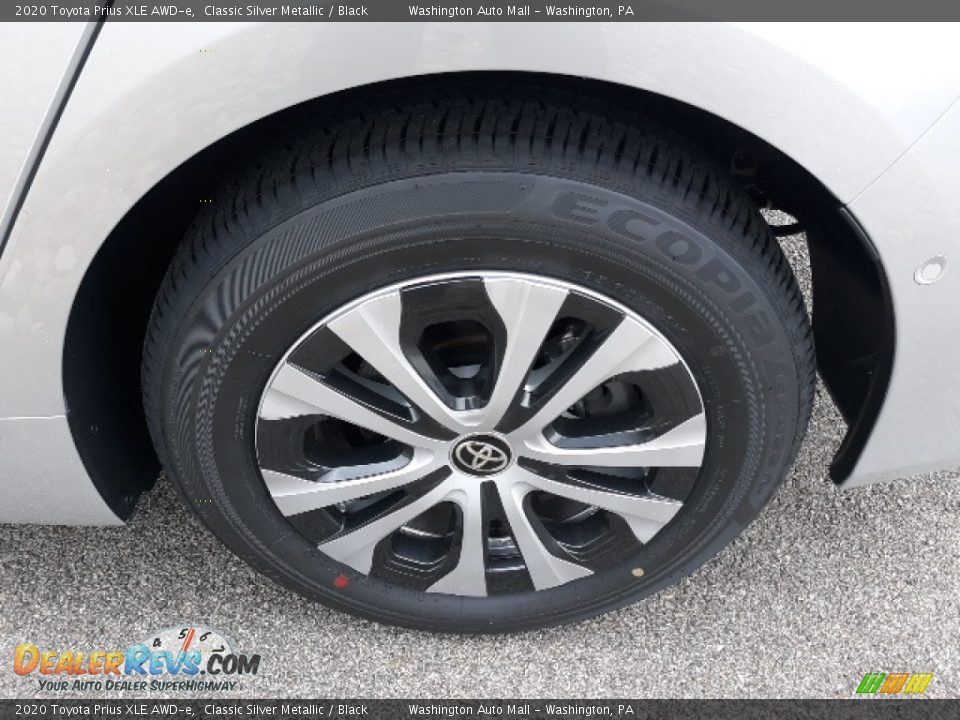 2020 Toyota Prius XLE AWD-e Classic Silver Metallic / Black Photo #29