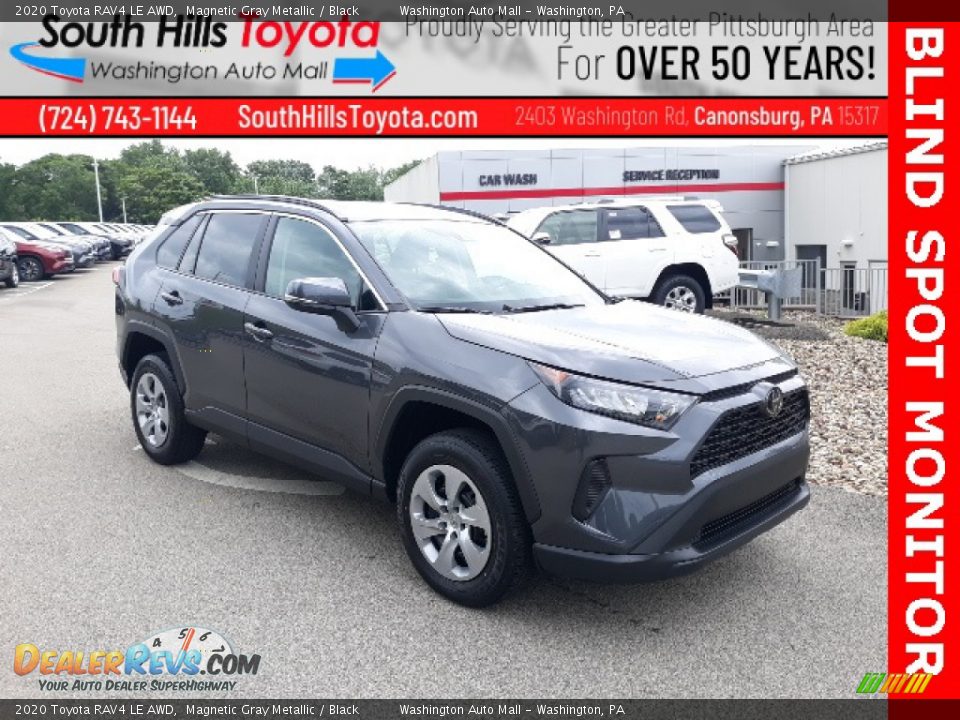 2020 Toyota RAV4 LE AWD Magnetic Gray Metallic / Black Photo #1