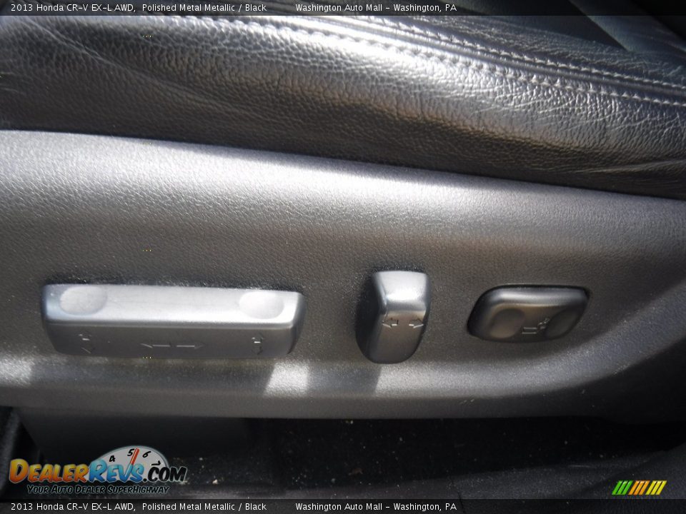 2013 Honda CR-V EX-L AWD Polished Metal Metallic / Black Photo #14
