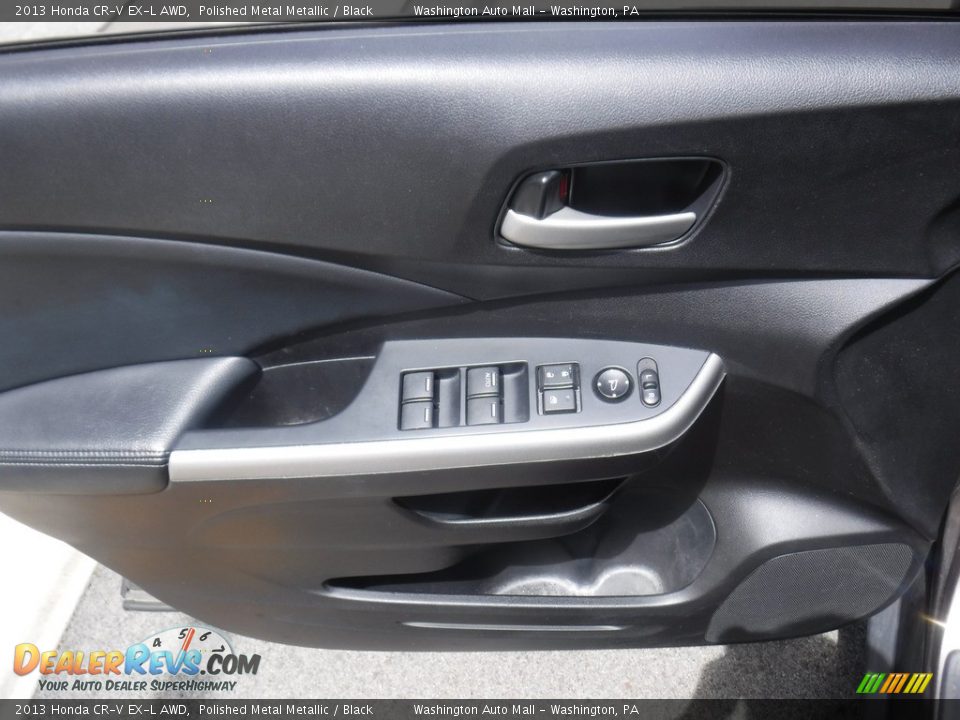 2013 Honda CR-V EX-L AWD Polished Metal Metallic / Black Photo #16