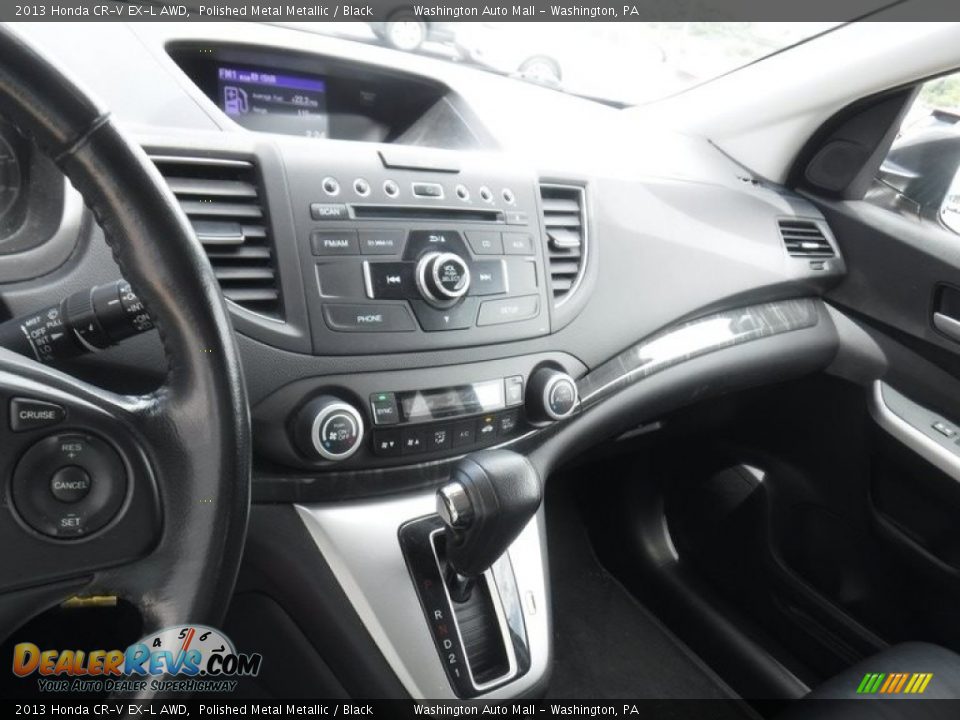 2013 Honda CR-V EX-L AWD Polished Metal Metallic / Black Photo #17
