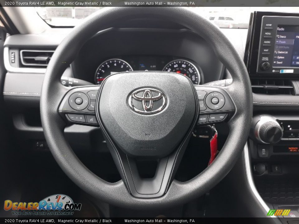 2020 Toyota RAV4 LE AWD Magnetic Gray Metallic / Black Photo #4