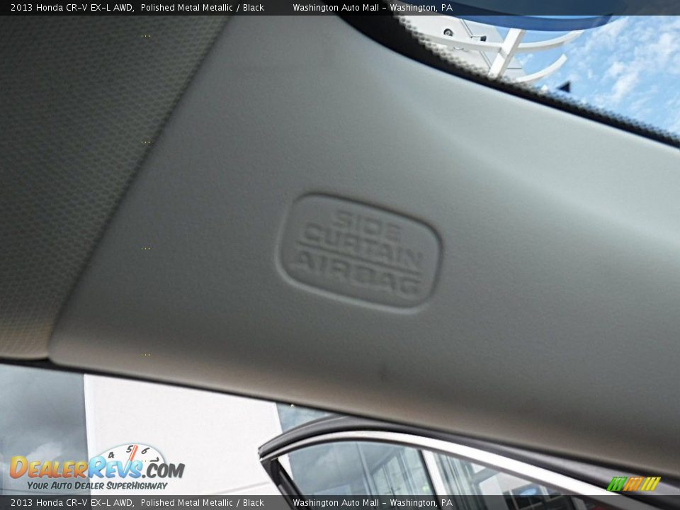 2013 Honda CR-V EX-L AWD Polished Metal Metallic / Black Photo #19