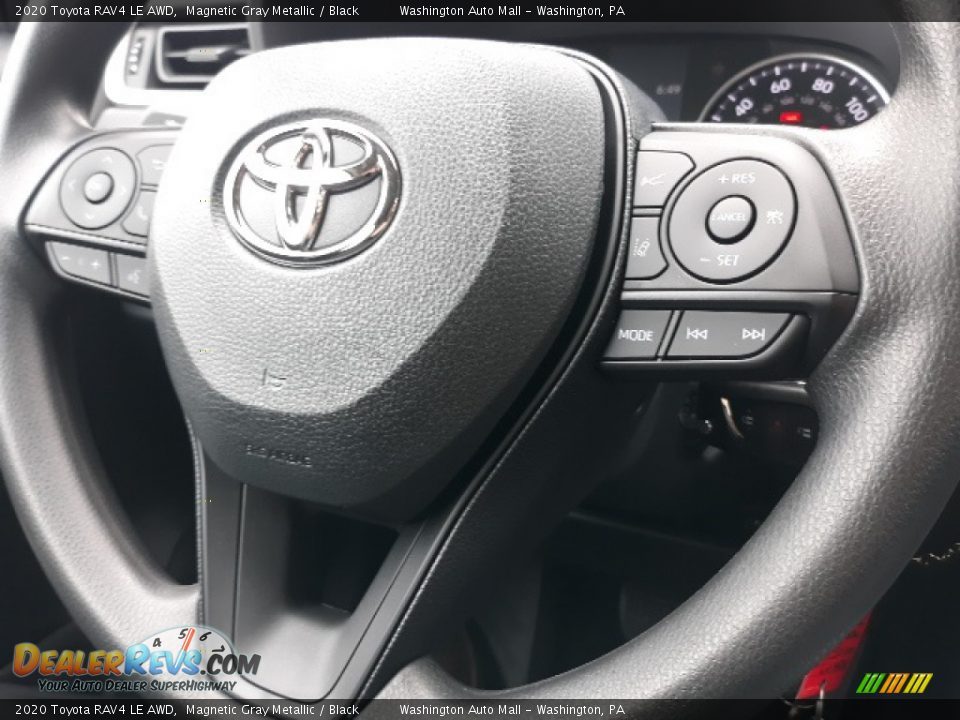 2020 Toyota RAV4 LE AWD Magnetic Gray Metallic / Black Photo #6
