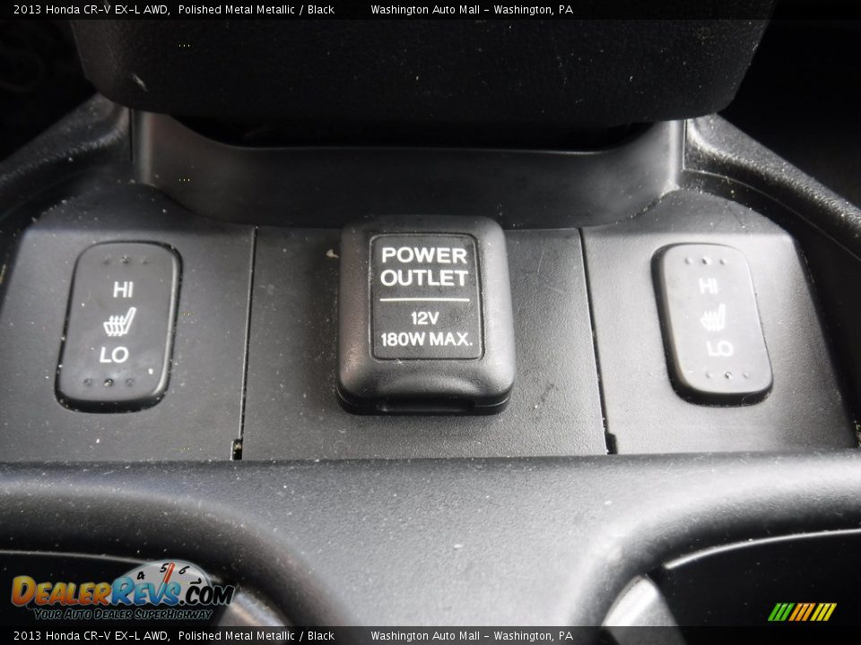 2013 Honda CR-V EX-L AWD Polished Metal Metallic / Black Photo #20