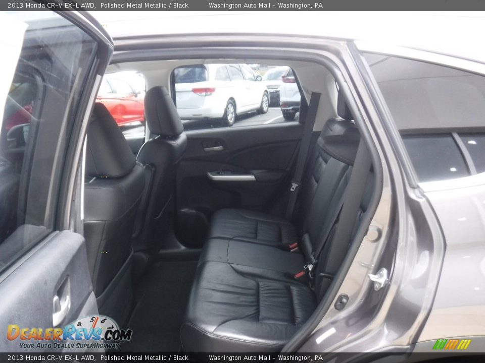 2013 Honda CR-V EX-L AWD Polished Metal Metallic / Black Photo #22