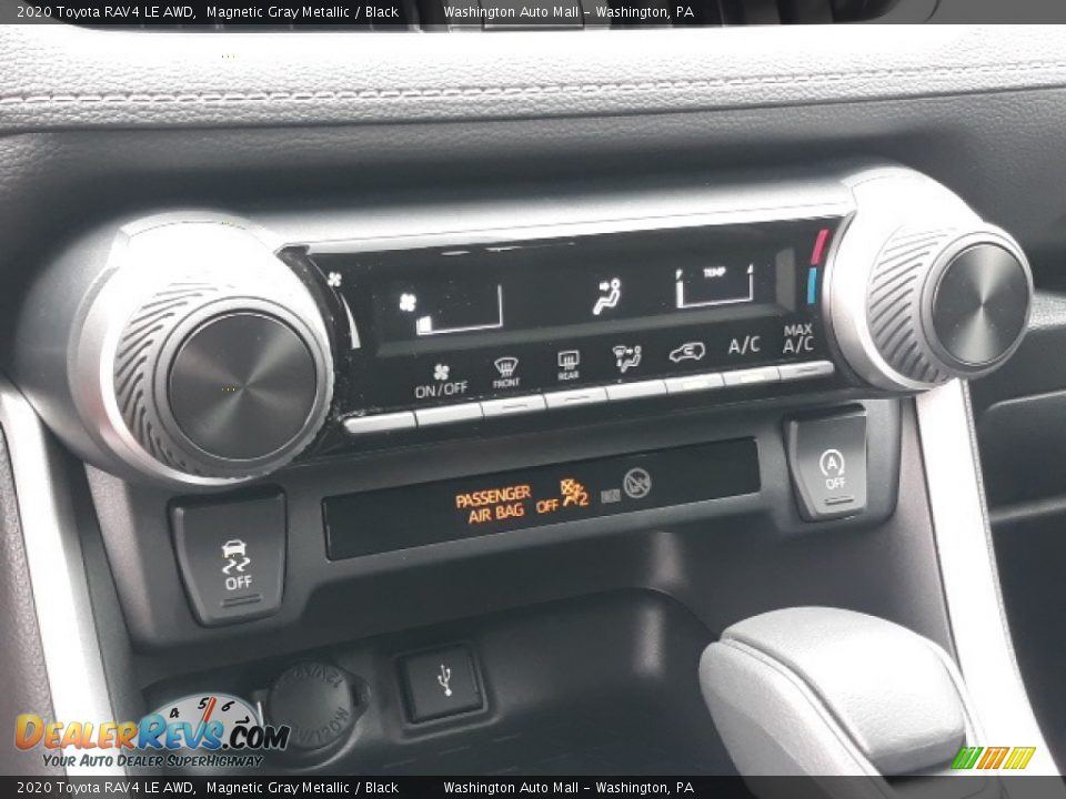 2020 Toyota RAV4 LE AWD Magnetic Gray Metallic / Black Photo #13