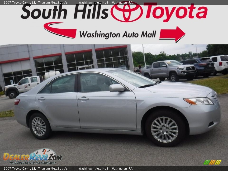 2007 Toyota Camry LE Titanium Metallic / Ash Photo #2