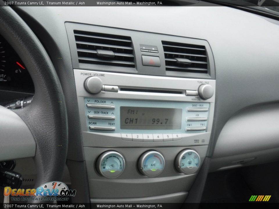 2007 Toyota Camry LE Titanium Metallic / Ash Photo #3