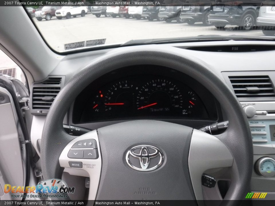2007 Toyota Camry LE Titanium Metallic / Ash Photo #6
