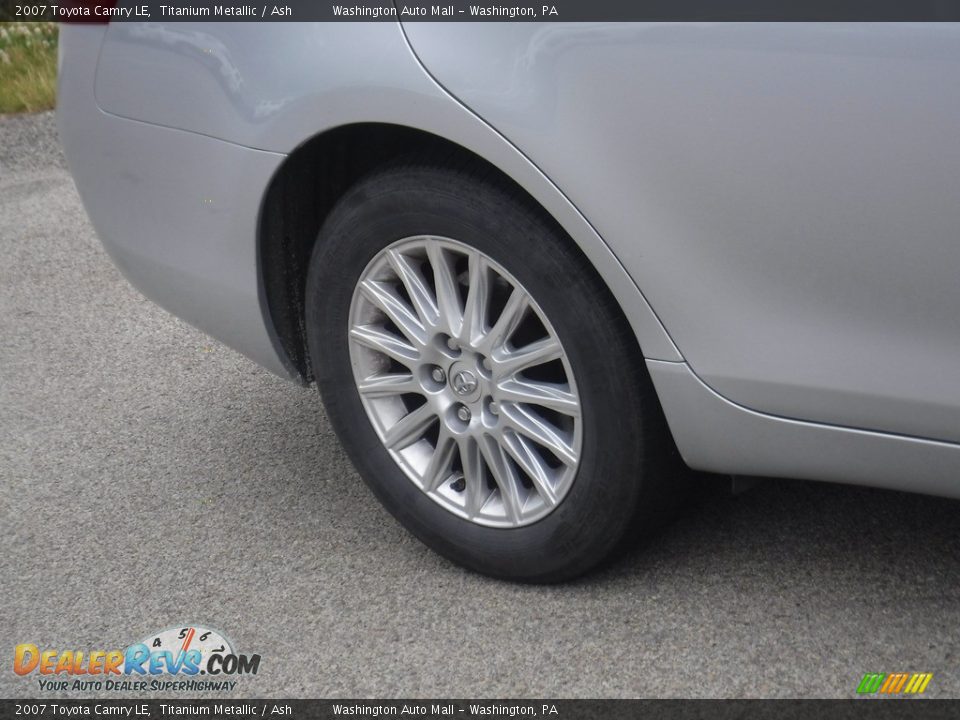 2007 Toyota Camry LE Titanium Metallic / Ash Photo #7