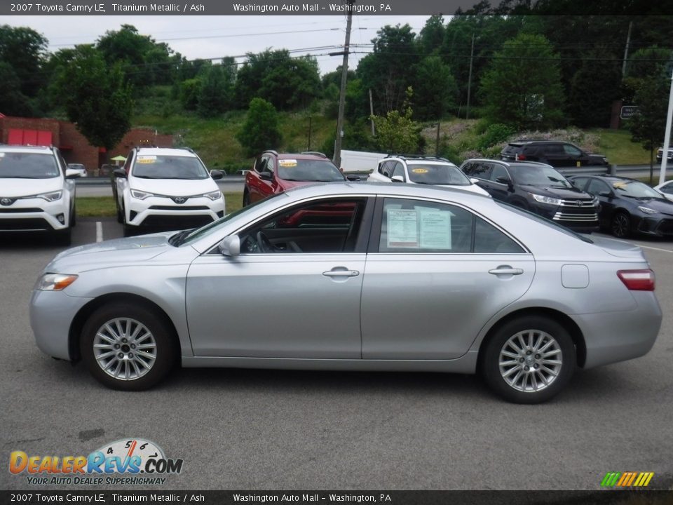 2007 Toyota Camry LE Titanium Metallic / Ash Photo #10