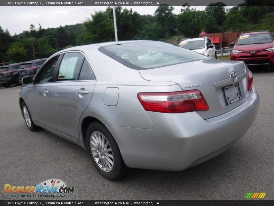 2007 Toyota Camry LE Titanium Metallic / Ash Photo #11