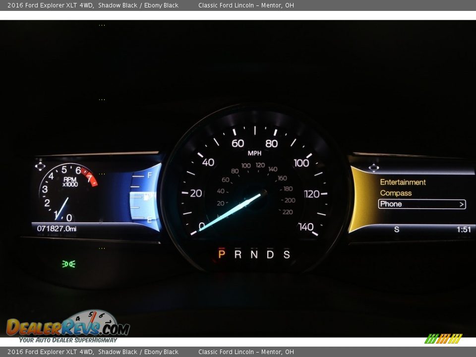 2016 Ford Explorer XLT 4WD Shadow Black / Ebony Black Photo #8