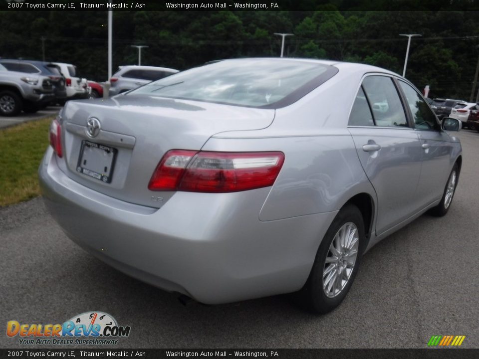 2007 Toyota Camry LE Titanium Metallic / Ash Photo #13